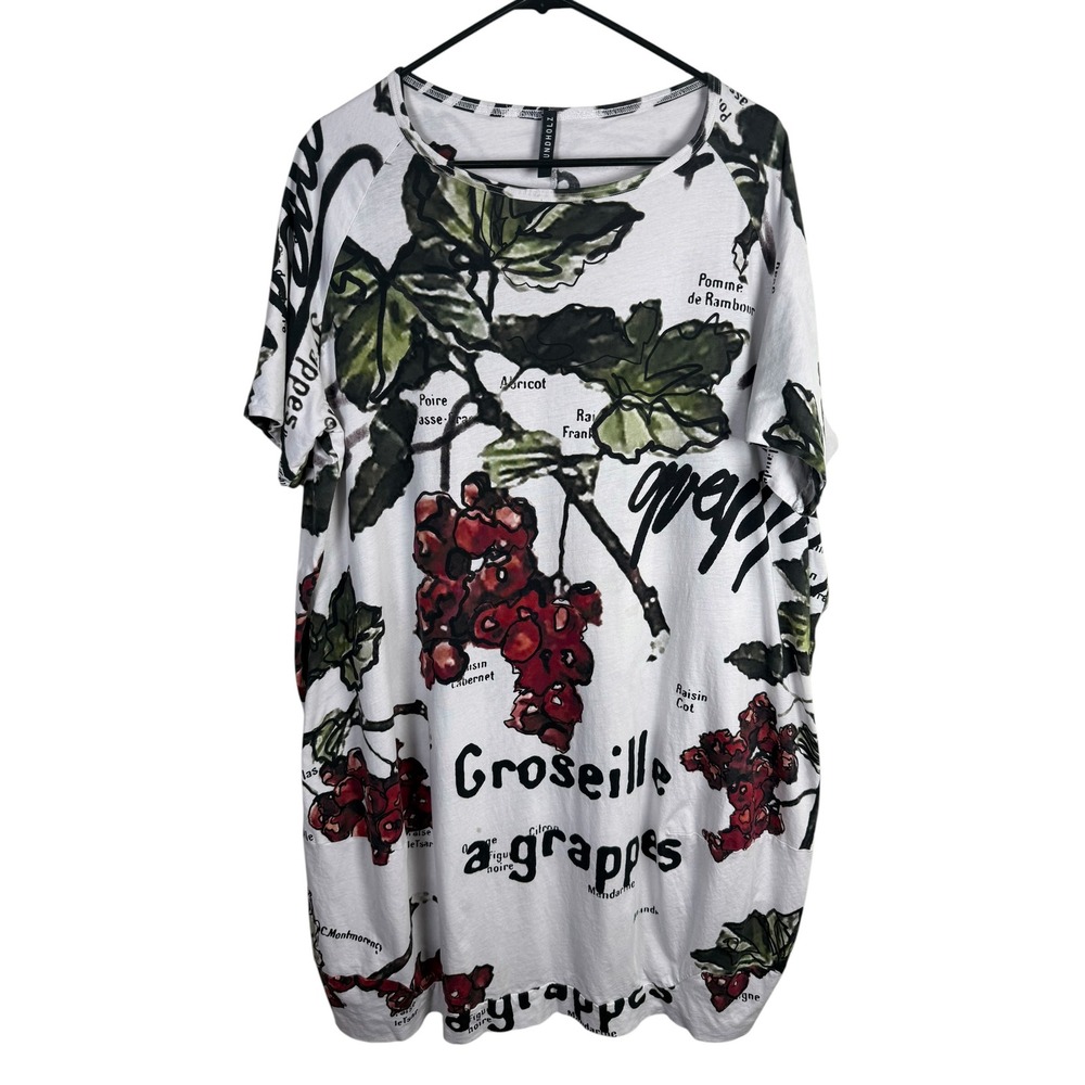 Rundholz Botanical Printed Oversized Tunic Dress Size One Size Lagenlook